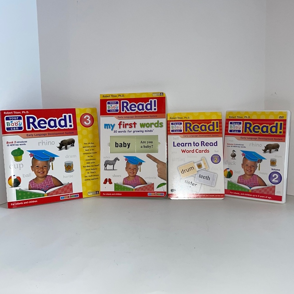 Your Baby Can Read Early Language Development Volume 3, DVD Video and Word Cards